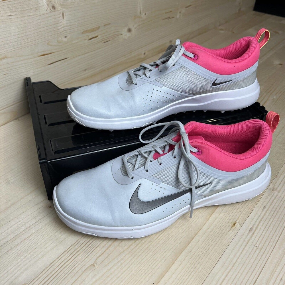 Nike Womens Gray Akamai Spikeless Golf Shoes Size 9 818732